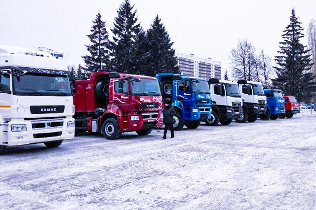Самосвалы КАМАЗ нового поколения