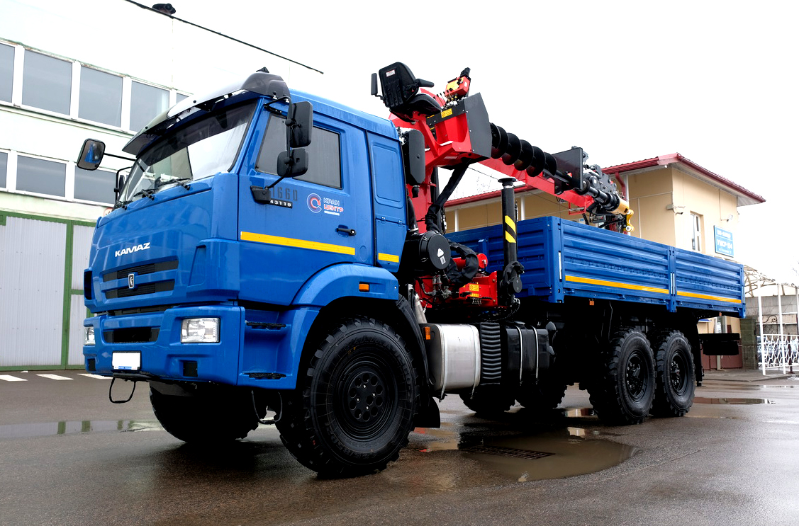Новый КАМАЗ-43118
